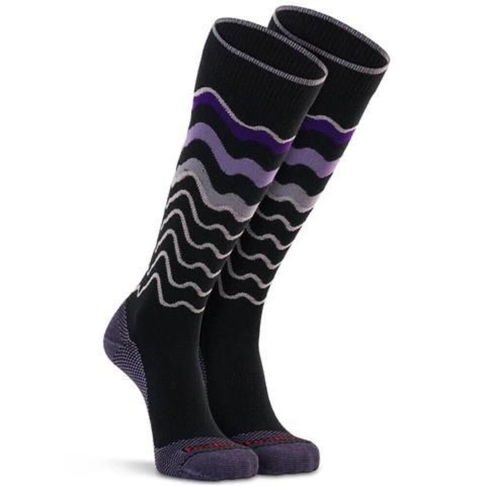 Fox River Lot 3 Women's Snow Thermolite Ski Socks Purple M 7-9.5 NWT